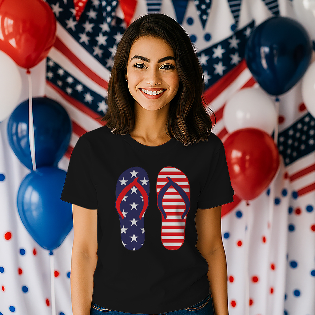 Patriotic Flip Flop