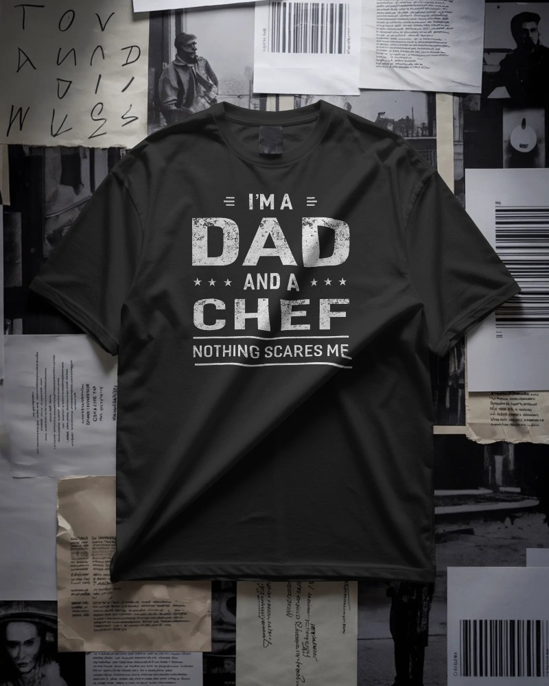 Dad Chef Fearless Tee
