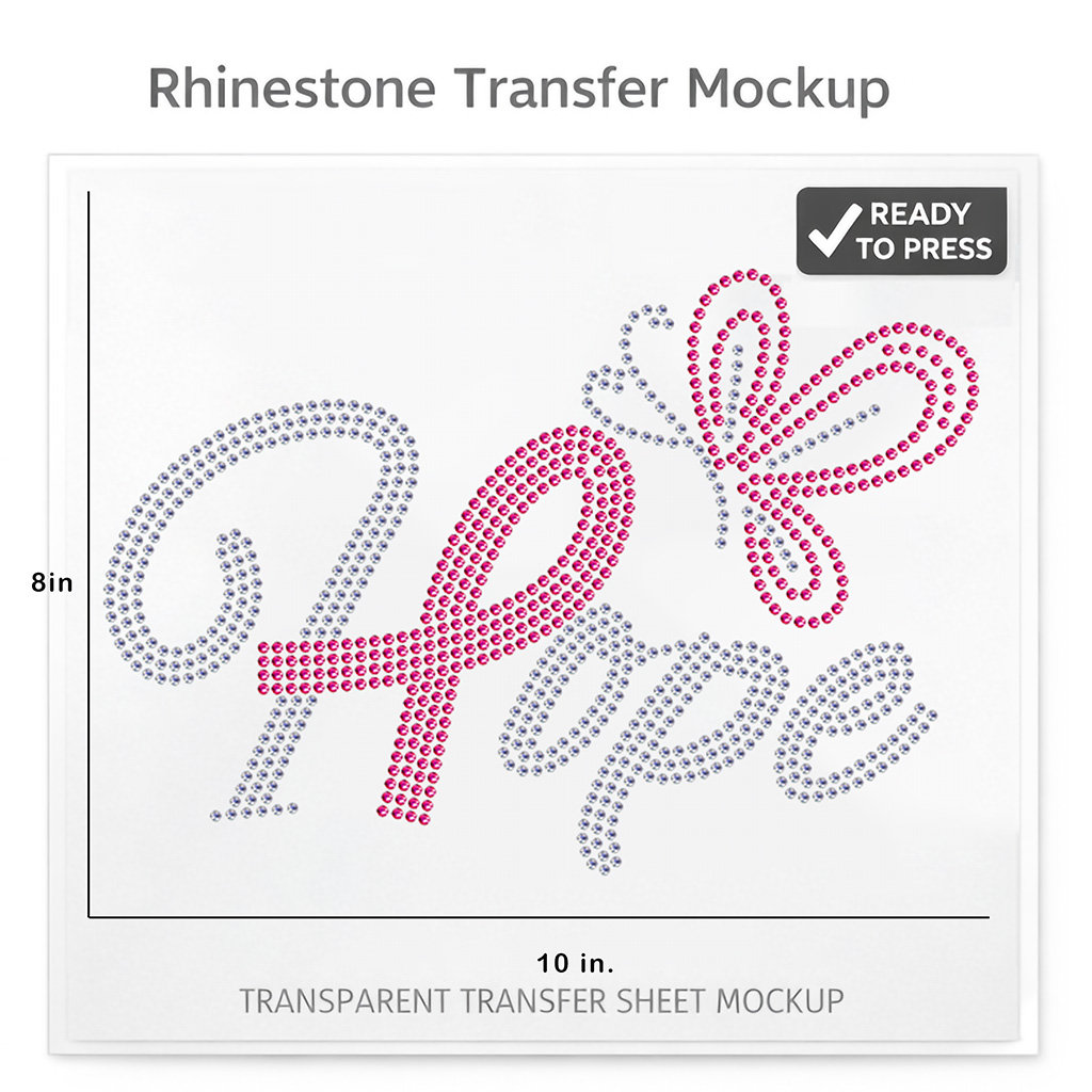 Hope Rhinestone Transfer - Image 3