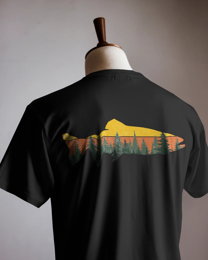 Nature Fish Silhouette - Image 2