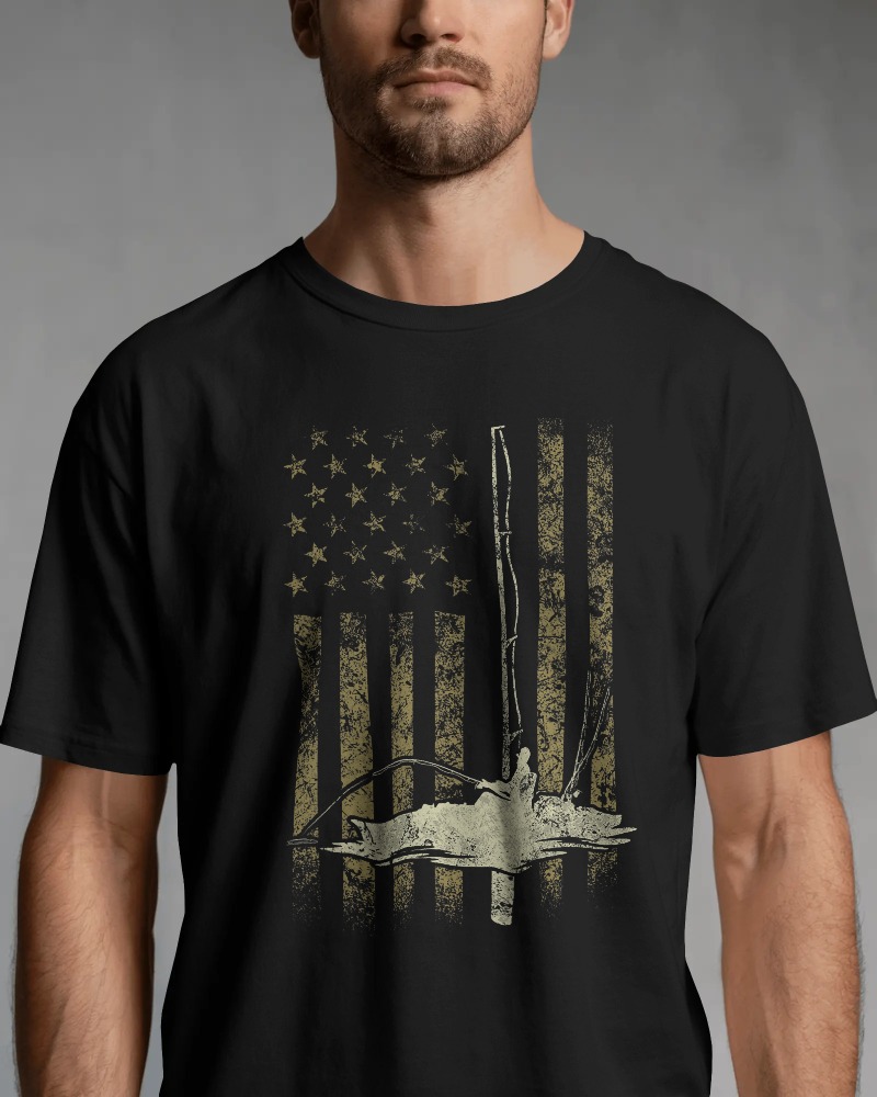 Patriotic Fishing Flag