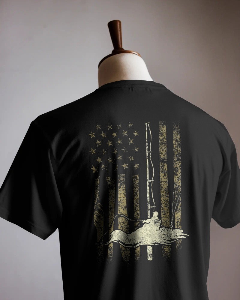 Patriotic Fishing Flag - Image 2