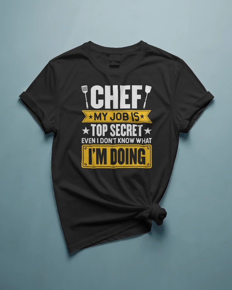 Top Secret Chef Humor Tee