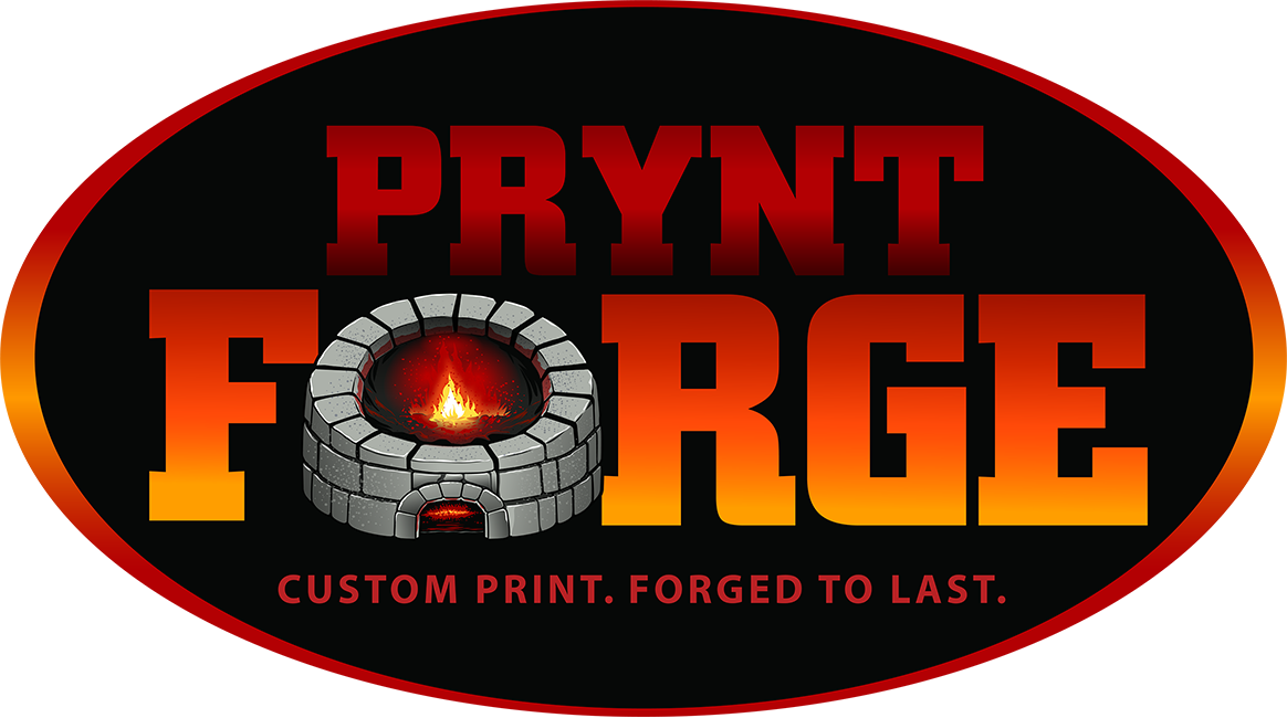 Custom Print. Forged to Last.