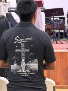 Customer photo of their Custom Apparel – Upload Your Design order