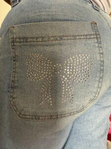 Customer photo of their Custom Apparel – Upload Your Design order